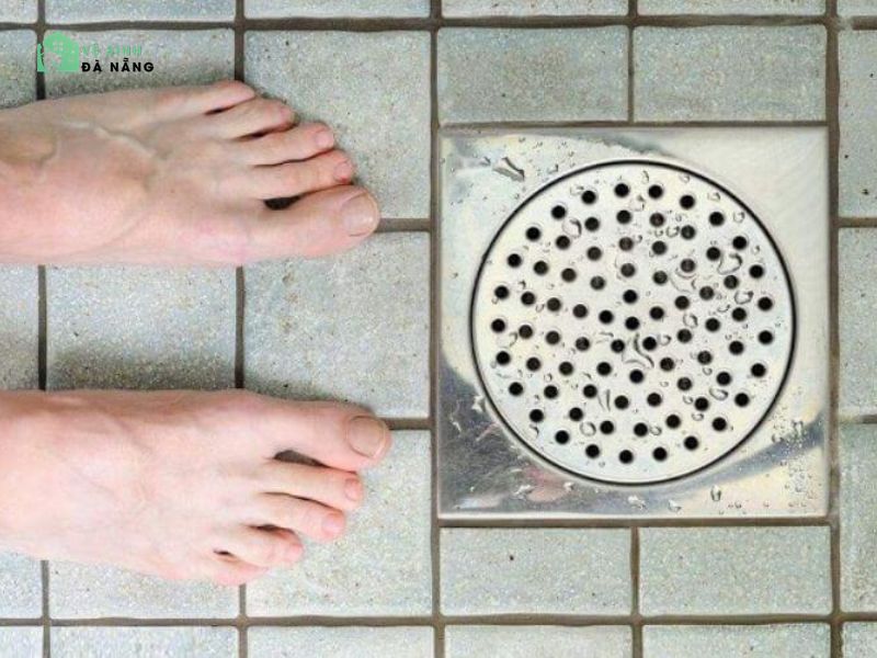 Có tiếng kêu "ục ục" lạ từ miệng cống